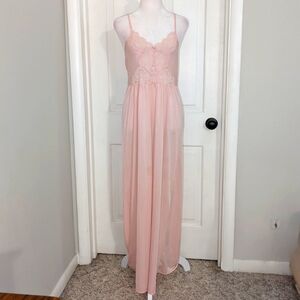 Vintage Undercover Wear Womens Maxi Slip Dress Medium Fairy Romantic Feminine